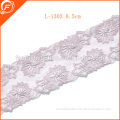 unique coralline large flower pattern fabric lace